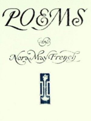 cover image of Poems